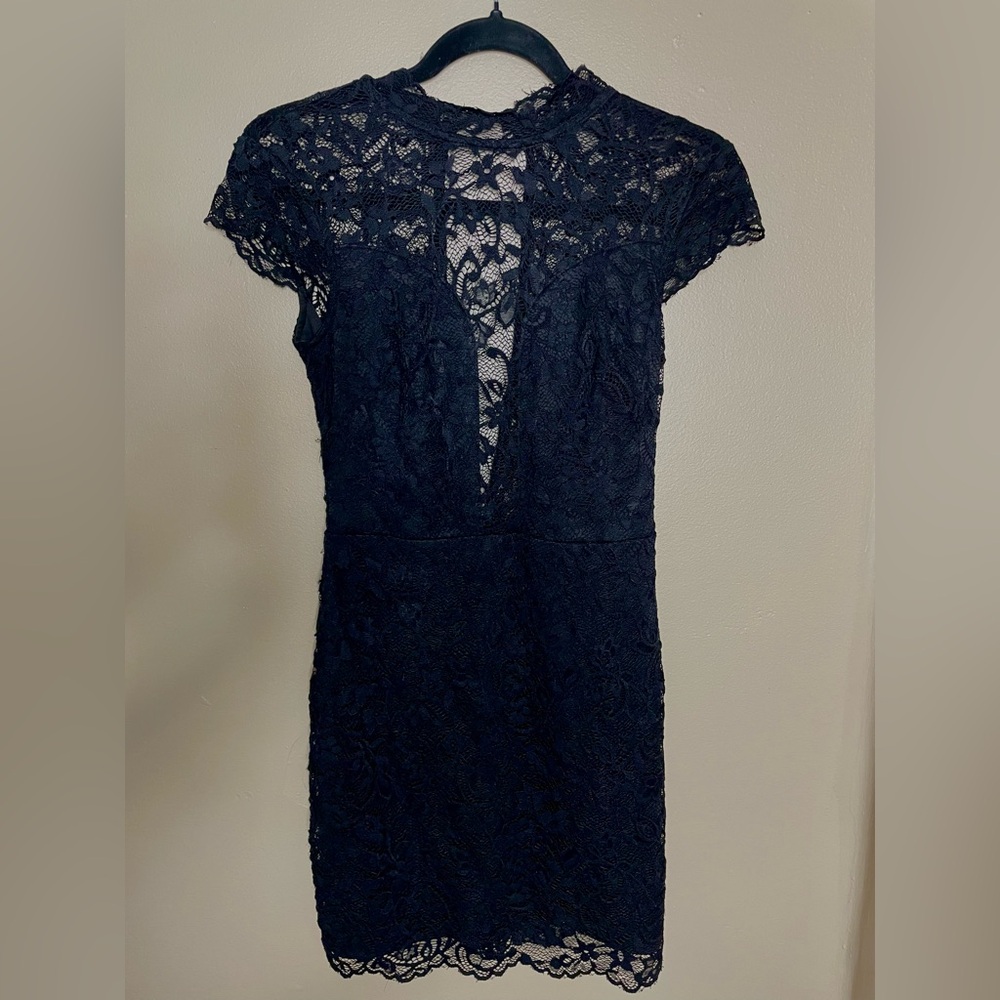 Bebe Black Lace Dresss